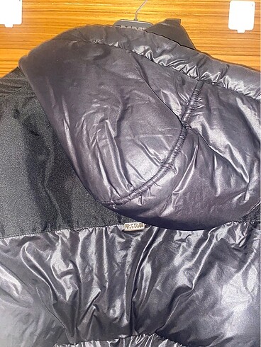 m Beden siyah Renk Bershka puffer mont