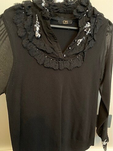 On fashion merserize bluz - Görsel 3