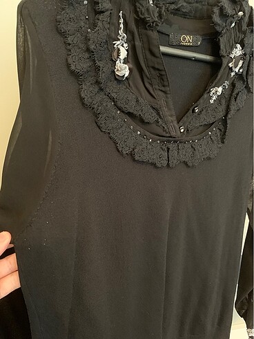 On fashion merserize bluz - Görsel 2