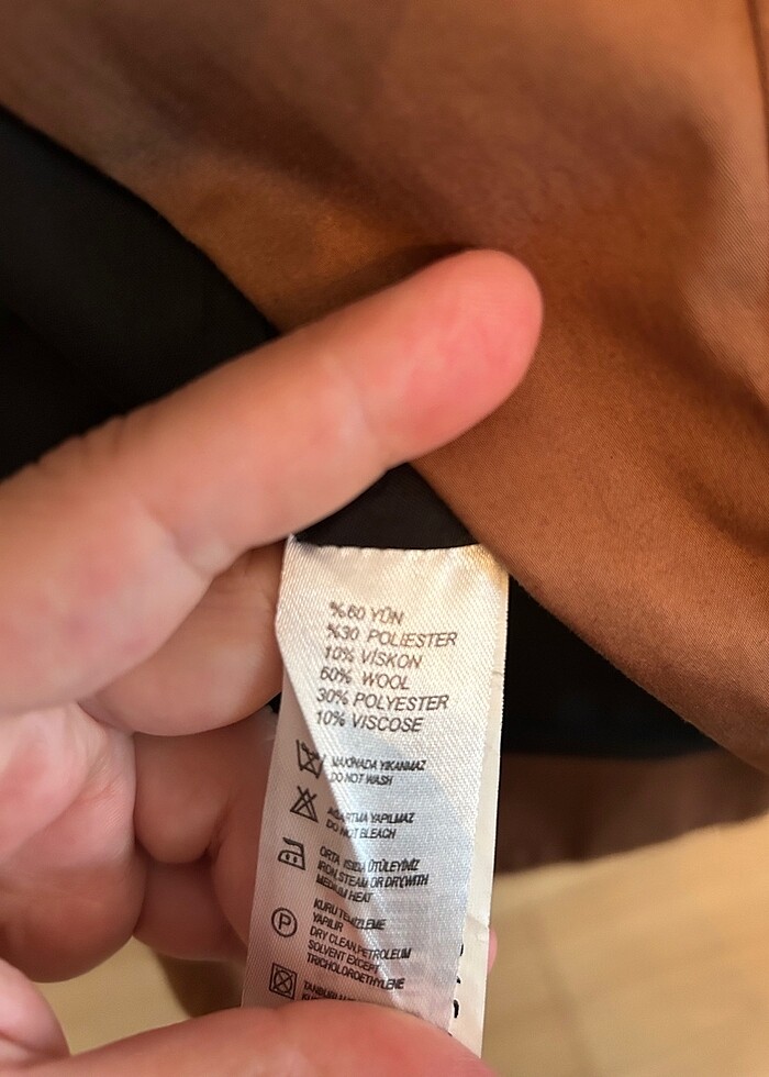 Herry ceket taba xl - Görsel 4