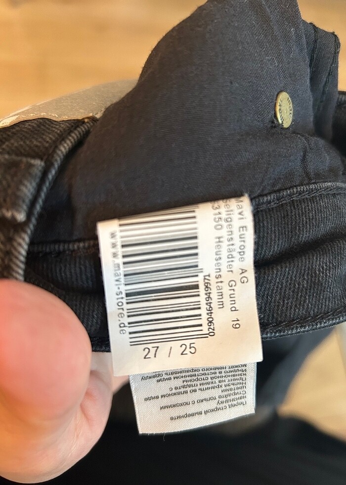 Mavi jeans yeni mom jean 27-25 - Görsel 3