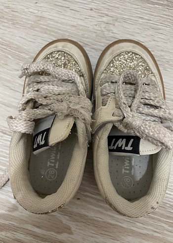 Kadın Gri Yılan Desenli Platform Spor Ayakkabı - Görsel 3