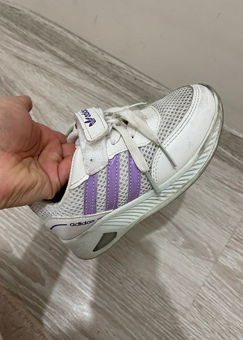 Mor Bantlı Kız Çocuk Spor Ayakkabı - Görsel 2