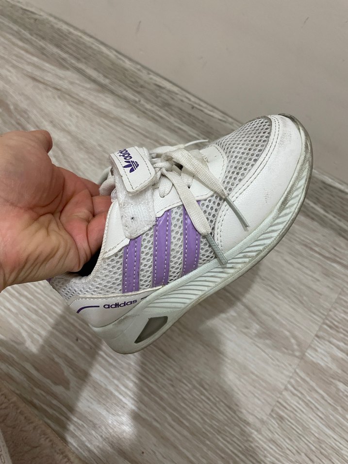 Mor Bantlı Kız Çocuk Spor Ayakkabı - Görsel 2