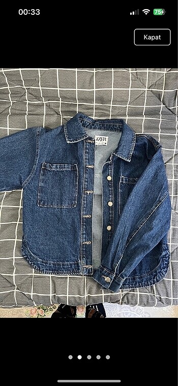 s Beden Oversize kot ceket