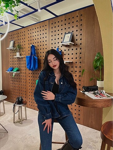 Oversize kot ceket