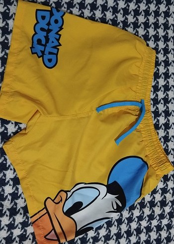Waikiki Sarı Donald Duck Baskılı Erkek Çocuk Mayo