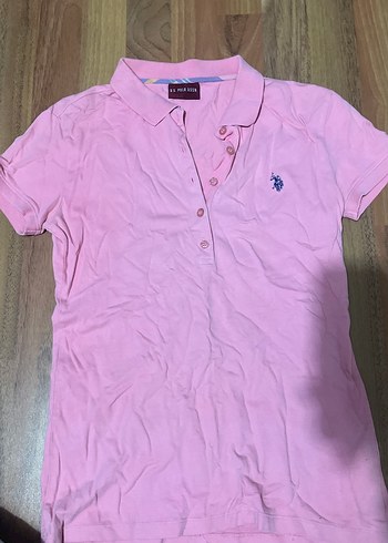 U.S Polo Assn. Ralph Lauren Pembe Polo Tisort