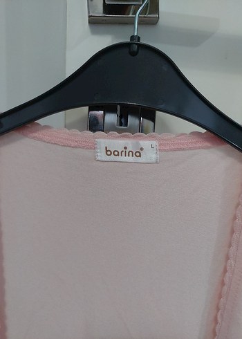 Barina Barina kadın Sabahlık Dantelli L beden