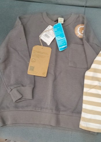 LCW erkek çocuk sweatshirt tişört - Görsel 2