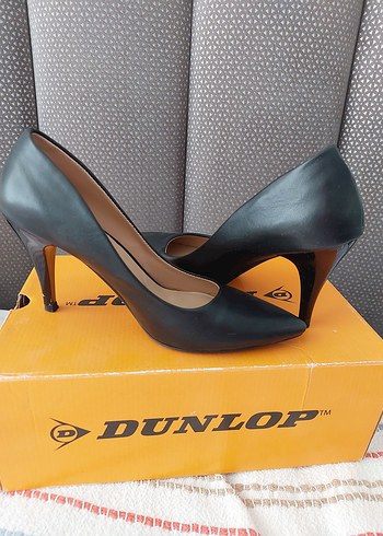 Kadın Siyah Topuklu Stiletto - Dunlop