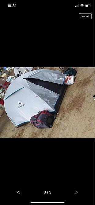 Quechua Decathlon Kamp Çadırı