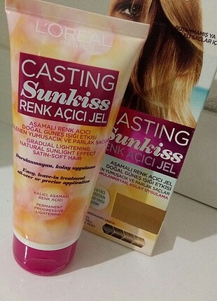 Loreal paris sunkiss renk açıcı jel 