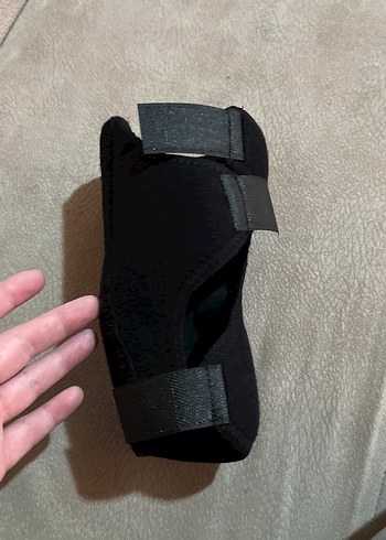 Siyah el bilek koruyucu atel - Görsel 2