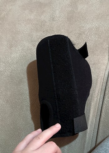 Siyah el bilek koruyucu atel - Görsel 3