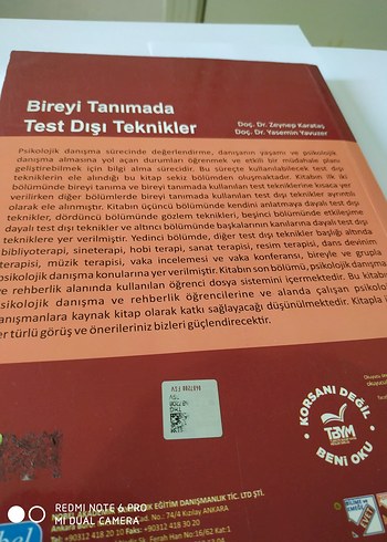 Bireyi Tanımada Test Dışı Teknikler Kitabı - Görsel 7