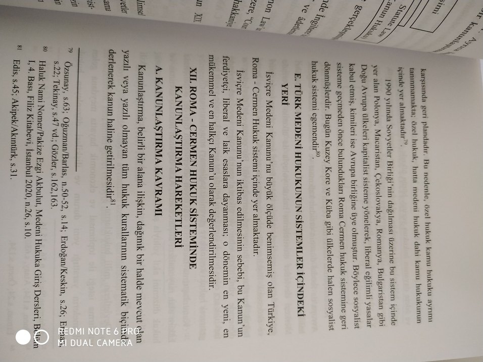 Medeni Hukuk Dersleri - I Başlangıç ve Gerçek Kişiler - Görsel 5