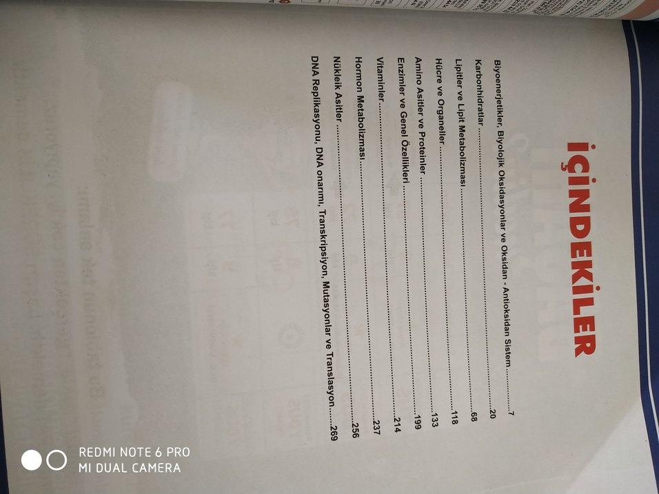 Biyokimya Modül Sınavlarına Hazırlık Kitabı - Görsel 5