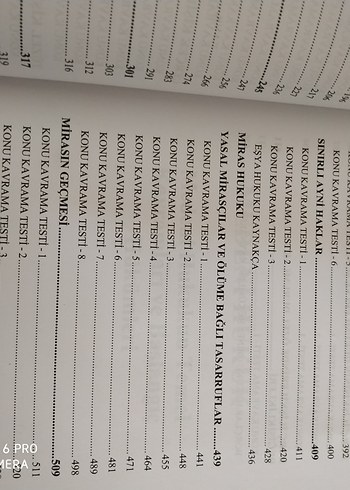 Medeni Hukuk & Borçlar Hukuku Konu Kavrama Testleri