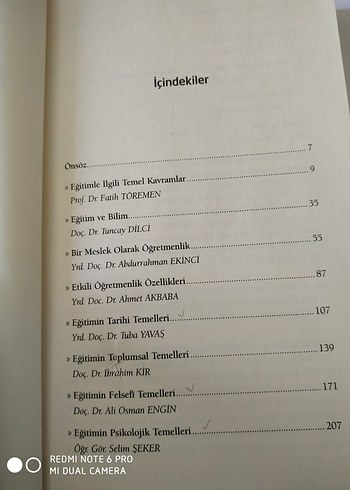 Eğitim Bilimine Giriş - Prof. Dr. Fatih Töremen - Görsel 6