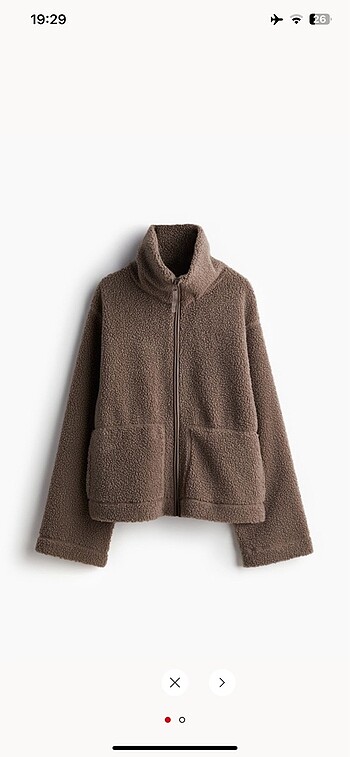 H&M peluş ceket
