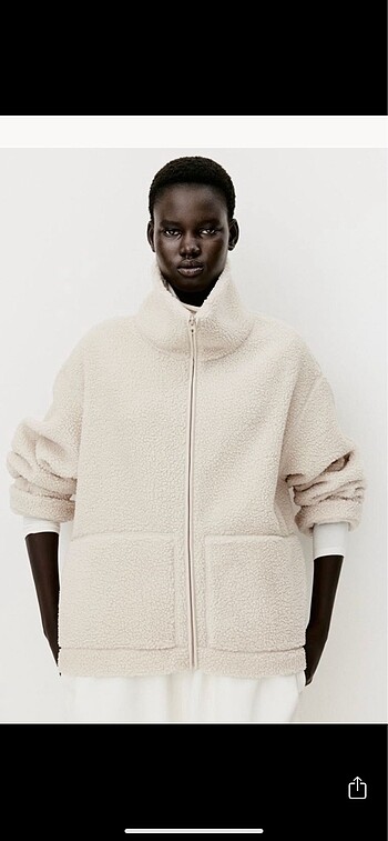 H&M peluş ceket