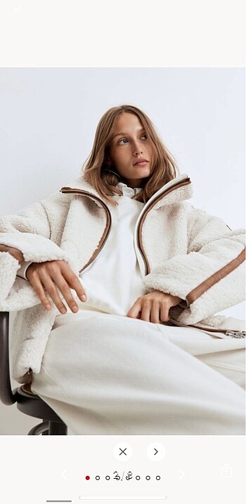 H&M H&M peluş ceket