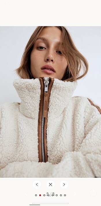 s Beden H&M peluş ceket