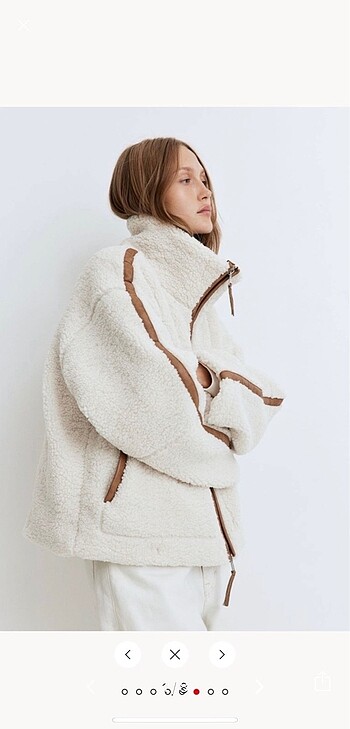 H&M peluş ceket