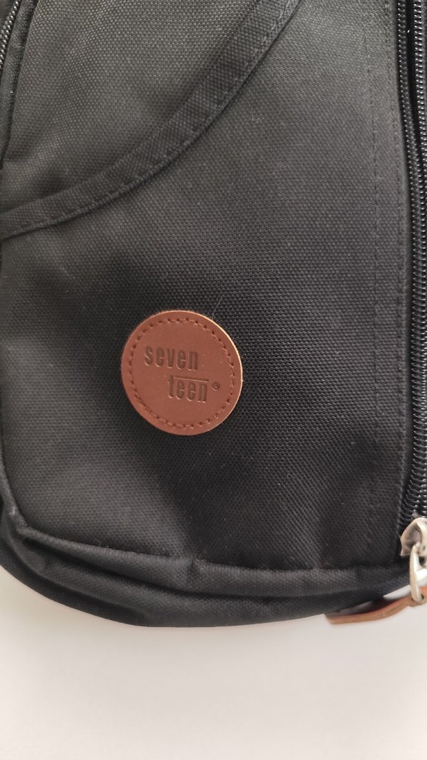 Siyah Deri  erkek Çapraz Çanta - Görsel 3