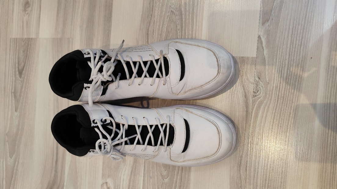 Yılan Desenli Beyaz Erkek Spor Ayakkabı - Görsel 4