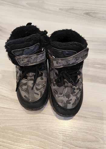 Kemerli Erkek Çocuk Biker Botu - Görsel 4