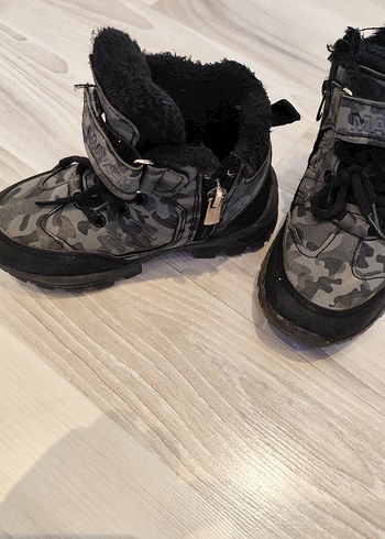 Kemerli Erkek Çocuk Biker Botu - Görsel 3