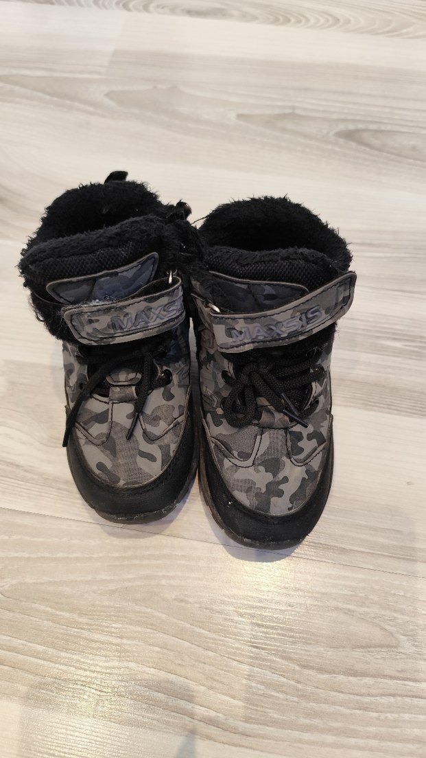 Kemerli Erkek Çocuk Biker Botu - Görsel 4