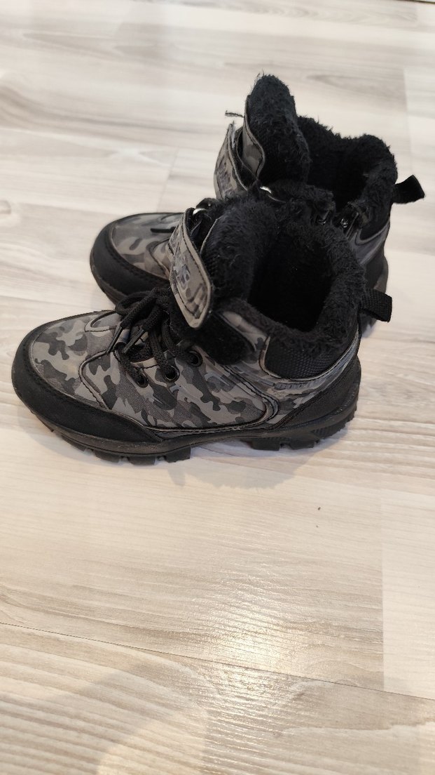 Kemerli Erkek Çocuk Biker Botu - Görsel 2