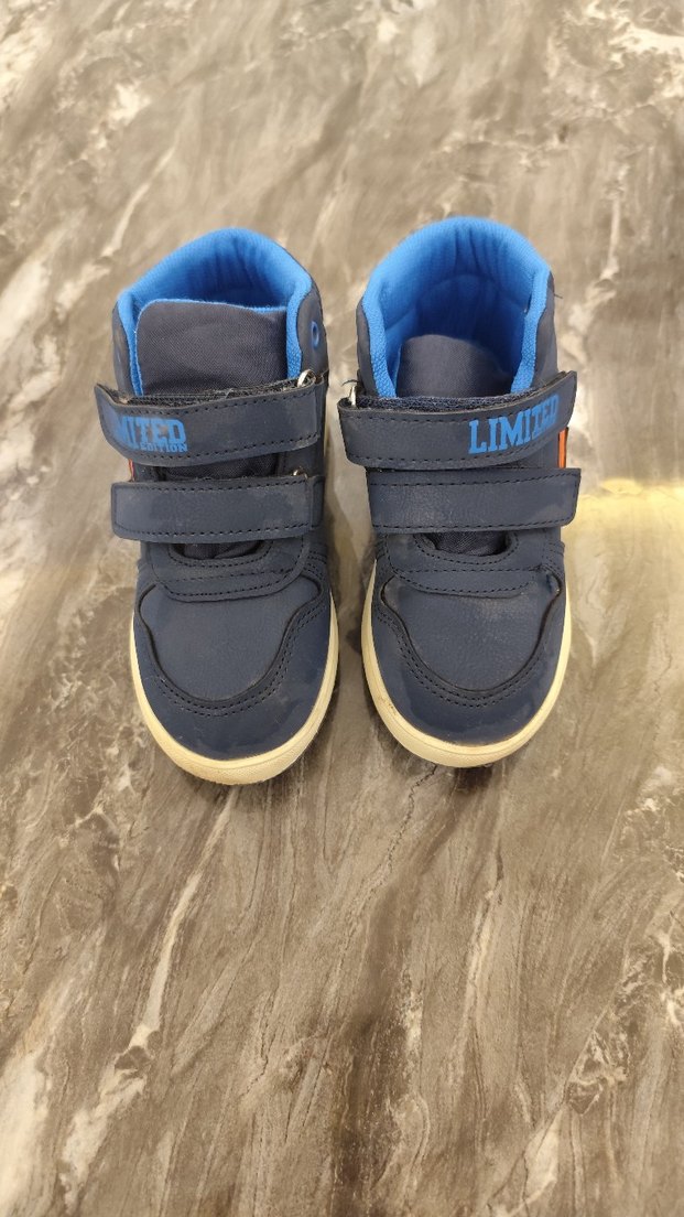 Mavi i Erkek Çocuk Botu Velcro - Görsel 3