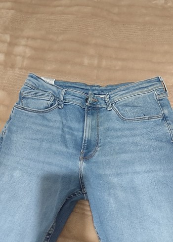 Erkek Denim Regular Fit Midi Jean - Görsel 3