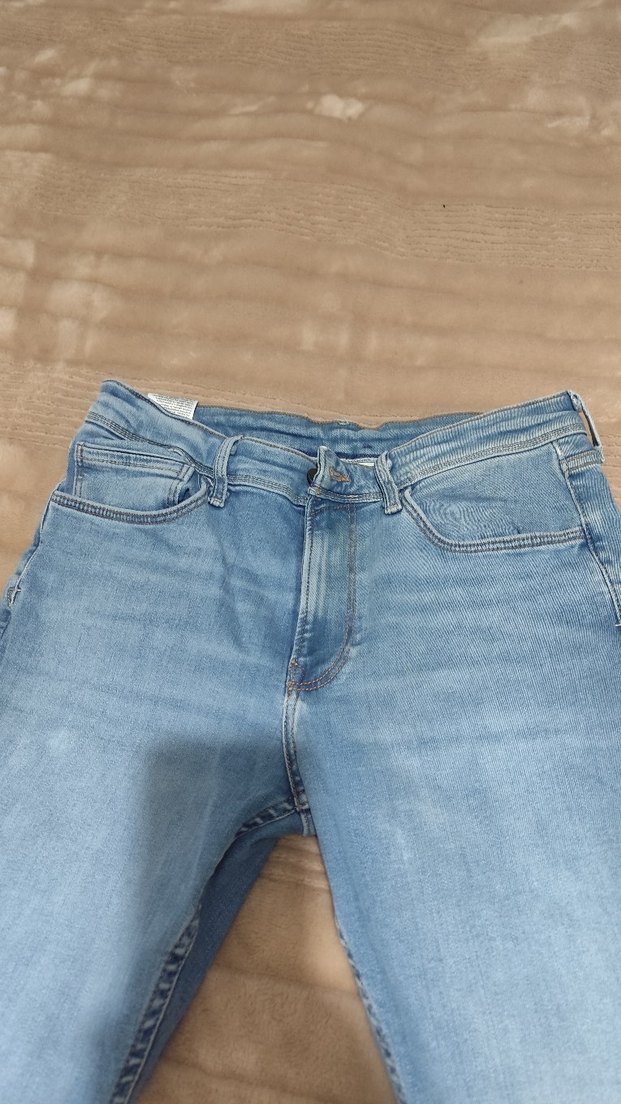 Erkek Denim Regular Fit Midi Jean - Görsel 3