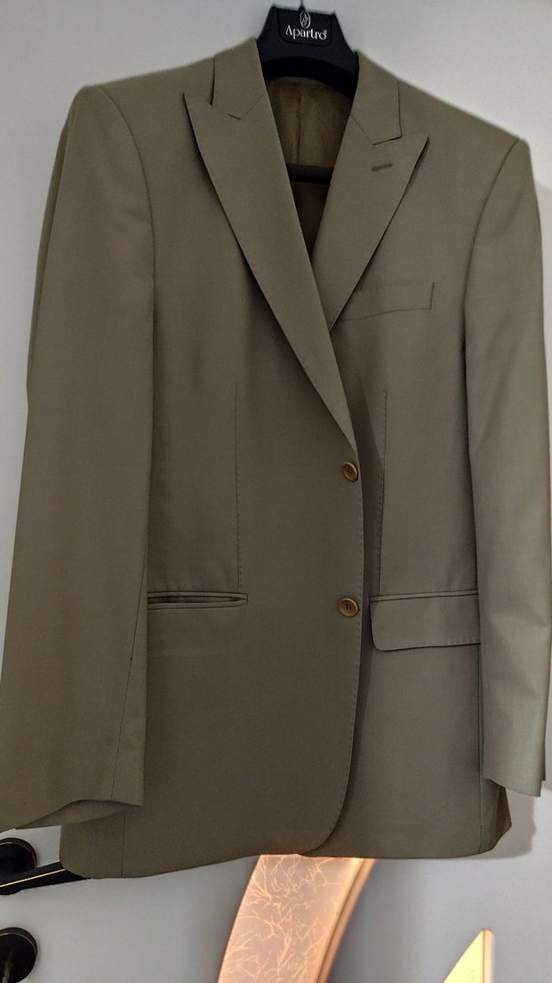 Bej Modern Klasik Erkek  ceket - Görsel 2