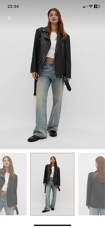 Stradivarius Stradivarius deri ceket