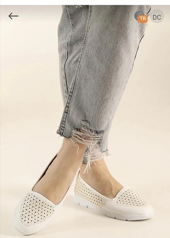 Beyaz Dantelli Kadın Stiletto Topuklu Babet