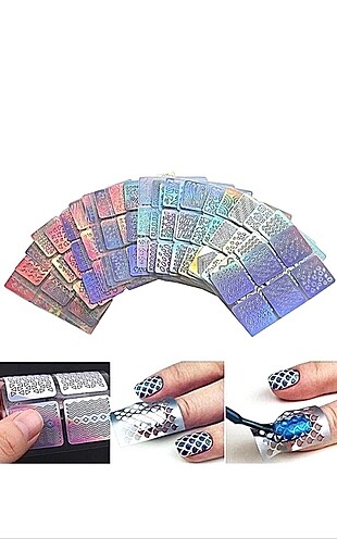 Tırnak Süsleme Şekilli Sticker