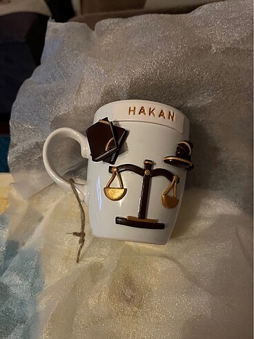 El yapımı tasarım seramik kupa