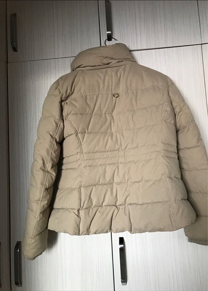 Zara kürklü mont - Görsel 5