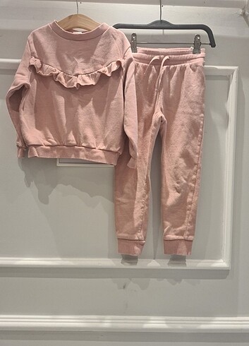 H&M Kız Çocuk 2'li EşofmanTakım 4-5Yaş 110cm
