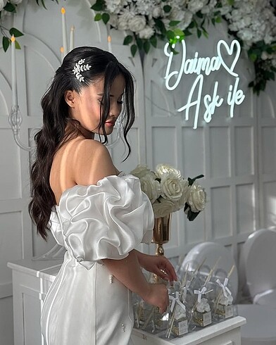 Nişan söz nikah elbisesi