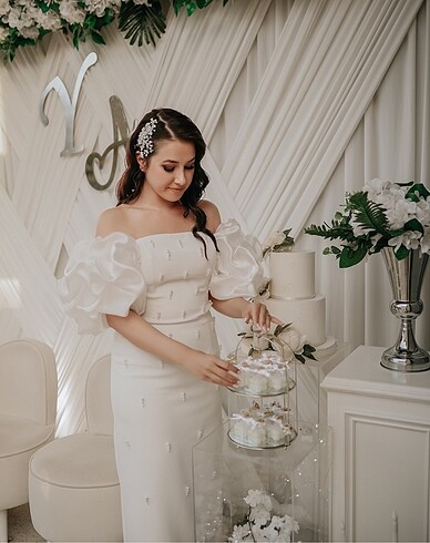 Nişan söz nikah elbisesi