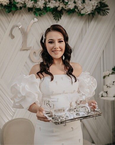 m Beden Nişan söz nikah elbisesi
