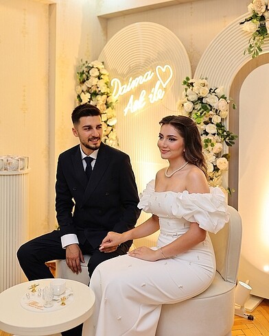 Nişan söz nikah elbisesi