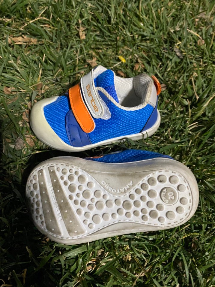 Erkek Çocuk Renkli Spor Ayakkabı Velcro - Görsel 4